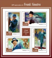 S. Tome&Principe. 2015 100th Anniversary Of Frank Sinatra. (107a) - Cantantes