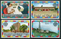1983 Tinidad & Tobago Telecomunicazioni Telecommuncations Set MNH** B498 - Trinidad & Tobago (1962-...)