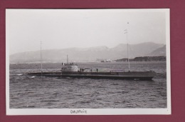 BATEAU GUERRE - 030415 - SOUS MARIN - PHOTO EMERY TOULON - DAUPHIN S6 - Sous-marins