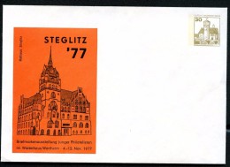 BERLIN PU68 D2/007 Privat-Umschlag RATHAUS STEGLITZ 1977 - Enveloppes Privées - Neuves