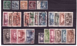 GRAN LIBANO 1924-38 Small Lot Of Early Stamps Mostly Fine Used - Oblitérés