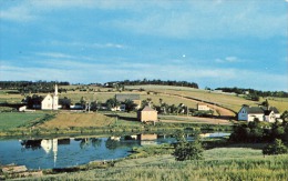 Vintage Scenic View Of The Village Of Glasgow, Prince Edward Island, Canada - Sonstige & Ohne Zuordnung