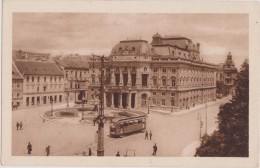 SLOVAQUIE,SLOVAKIA,SLOVEN IJA,BRATISLAVA EN 1926,tram,rond Point - Slovaquie