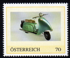 ÖSTERREICH 2011 ** Lohner Roller - L125 Um 1954 - PM Personalized Stamp MNH - Motorbikes