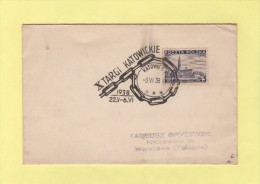 Targi Katowickie - 1939 - Pologne - Storia Postale