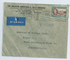 Gold Coast 1948 - Air Mail Cover To Czechoslovakia (SN 2149) - Goudkust (...-1957)