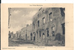 LORRAINE - 54 - MEURTHE ET MOSELLE - NOMENY -Villes Martyres - Rue De Vaudémont - Nomeny