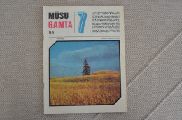 Lithuania Magazine "Musu Gamta"  "Our Nature" - Magazines