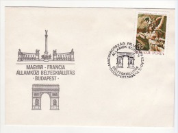 Pli  Magyar Francia 1984. France Hongrie; - Briefe U. Dokumente