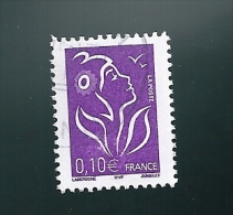 N° 3732 Timbre  France 2005 Marianne Lamouche   0.10€ Oblitéré - 2004-2008 Marianne De Lamouche