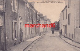 Loire Atlantique Varades Rue Jeanne D Arc Route De Belligné éditeur F Chapeau - Varades