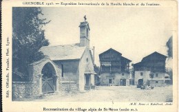 RHONE ALPES - 38 - ISERE - SAINT VERAN - Village Reconstitué Pour Exposition De Grenoble 1925 - Saint-Vérand