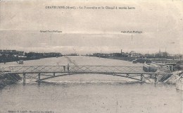 NORD PAS DE CALAIS - 59 - NORD -GRAVELINES - La Passerelle Et Le Chenal à Marée Haute - Gravelines