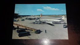 C-33623 FIUMICINO AEROPORTO INTERCONTINENTALE DI ROMA LEONARDO DA VINCI AEREI ALITALIA AIR FRANCE - Fiumicino