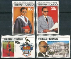 1986 Trinidad & Tobago 75°de La Naissance Du Docteur Eric Williams Set MNH** B494 - Trinidad & Tobago (1962-...)