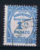 Monaco: Postage Due  Tax Mi Nr 25 Yv 27 Used - Segnatasse