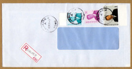 Enveloppe Cover Brief Aangetekend Registered Recommandé Overijse 2 - Cartas & Documentos