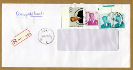 Enveloppe Cover Brief Aangetekend Registered Recommandé Gent 4 - Cartas & Documentos