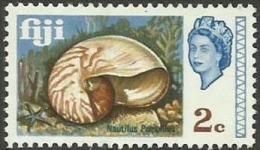 FIJI - 1969 Nautilus Shell 2c MNH **  SG 392  Sc 261 - Fiji (...-1970)