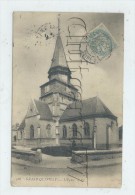 Le Grand-Quevilly Ou Grand-Quevilly (76) : L'église En 1907 (animé)  PF. - Le Grand-Quevilly