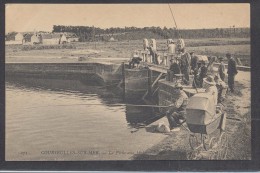 9476-COURSEULLES-SUR-MER - LA PECHE AUX MULETS-ANIMATION-FP - Courseulles-sur-Mer