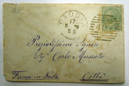 LOMBARDO VENETO TRIESTE PADOVA 9 KREUZER  1857 - Lombardo-Vénétie