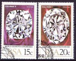 South Africa - 1980 - World Diamond Congress - Diamonds, Minerals, Mining - Complete Set - Gebruikt
