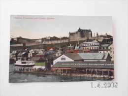 Quebec. - Chateau Frontenac And Citadel. (4 - 10 - 1910) - Québec - La Citadelle