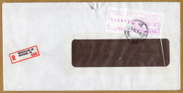 Enveloppe Cover Brief Aangetekend Registered Recommandé Bruxelles 26 Brussel 26 - Cartas & Documentos