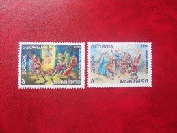 GEORGIA 1998, YVERT 221-22, **MNH** - Géorgie