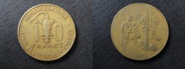 1992 - 10 FRANCS ETATS DE L'AFRIQUE DE L'OUEST - WEST AFRICAN STATES - Autres – Afrique