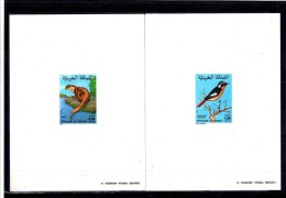 MICHEL # 917-918. MNH ** 1979 Year. COMPLET SET. 2 LUX BLOCKS.  OTTER, FISH. - Spatzen