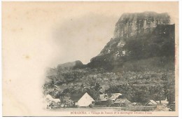 TAH.00012/ BORA BORA - Village De Faanui Et La Montagne Temanu Pahia - Tahiti