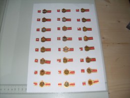 Sigarenbanden Paladijn Serie Luchtvaartemblemen - Bauchbinden (Zigarrenringe)