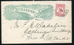 SOUTH AUSTRALIA 1913 FREELING TIMBER MERCHANTS ADVERTISING PIGORIAZ - Poststempel