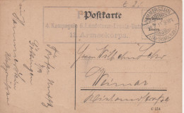 Nr.  4777,  Feldpostkarte - Weltkrieg 1914-18