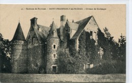 CPA 53 ST FRAIMBAULT DE PRIERES CHATEAU DE COULONGES 1915 - Sonstige & Ohne Zuordnung