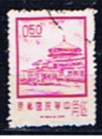 ROC+ China Taiwan 1968 Mi 654 Chungshan-Gebäude - Usati