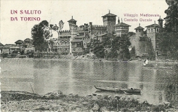 Torino-Un Saluto-1919 - Fiume Po