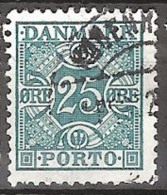 DENMARK #  PORTO  STAMPS FROM YEAR 1934 - Impuestos