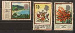 Trinidad & Tobago 1969 Maracas Bay Coats Of Arm Flowers Chaconia - Trinidad & Tobago (1962-...)