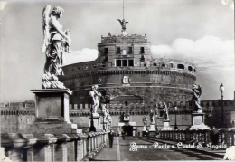 Roma - Ponte E Castel S.angelo - 409 - Formato Grande Non Viaggiata - Bridges