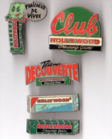 LOT 5 PIN´S Hollywood Chewing Gum - Lots