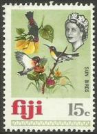FIJI - 1969 Sun Birds 15c MNH **  SG 400  Sc 269 - Fiji (...-1970)