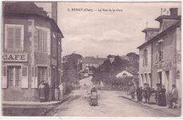 9- BENGY -la Rue De La Gare - Ed. Sté Fr. De Phototypie,Chateaudun. - Baugy