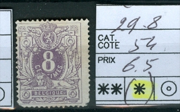 N° 29-  (x)-8  / 1869-1883 - 1869-1888 Lion Couché