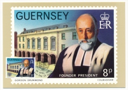 GUERNESEY - 6 Cartes Maximum - Emission Du 28 Avril 1982 - Histoire, Entomologie Etc... + 6 Cartes Premier Jour - Guernsey