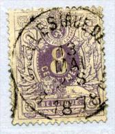 29  Ø  8c Violet   Cote 58 - 1869-1888 Leone Coricato
