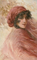Femme Foulard Et Voile  Rouge - Corbella, T.