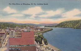 Looking South The Ohio River At Wheeling West Virginia - Wheeling